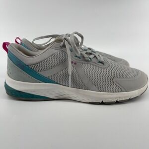 Ryka Energize Walking Shoes Comfort Lightweight Sneakers Gray Teal‎ 10W